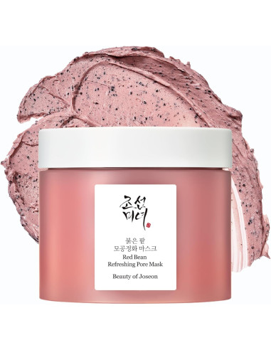 Beauty of Joseon Red Bean Refreshing Pore Mask med krämig konsistens och exfolierande partiklar