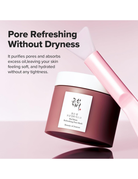 Beauty of Joseon Red Bean Pore Mask som rengör porer och absorberar överflödig olja utan att torka ut huden