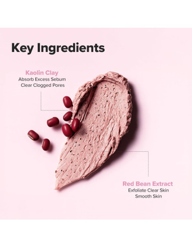 Beauty of Joseon Red Bean Pore Mask med kaolinlera och röd böna extrakt som rengör och jämnar ut huden