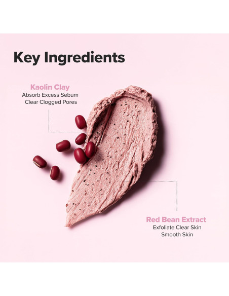 Beauty of Joseon Red Bean Pore Mask med kaolinlera och röd böna extrakt som rengör och jämnar ut huden